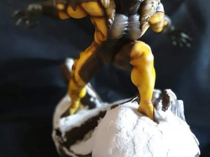 Sabretooth X-Men 3D 프린트 모델