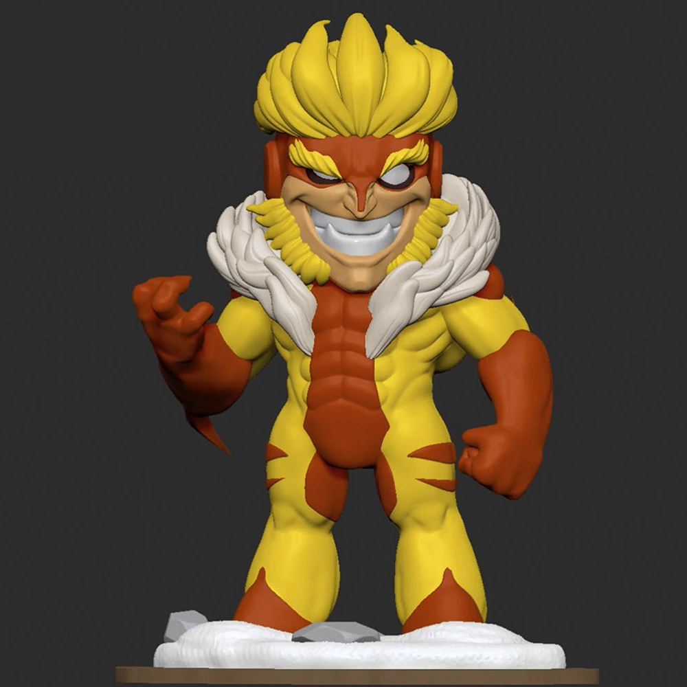 Sabretooth Chibi 3D Print Model .c4d .max .obj .3ds .fbx .stl .blend 