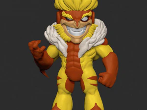 Sabretooth Chibi 3D Print Model