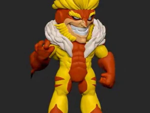 Sabretooth Chibi 3D Print Model
