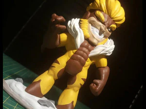 Sabretooth Chibi 3D Print Model