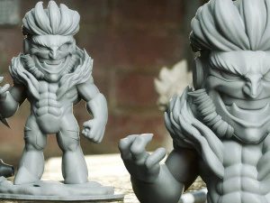 Sabretooth Chibi 3D Print Model