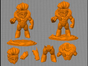 Sabretooth Chibi 3D Print Model