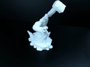 Sandman Sculpture Statue 3D Print Model