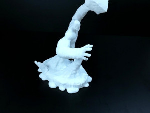 Sandman Sculpture Statue 3D Druckmodell