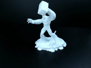 Sandman Sculpture Statue 3D Print Model