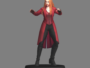 Scarlet Witch 3D 打印模型