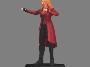 Scarlet Witch 3D Print Model