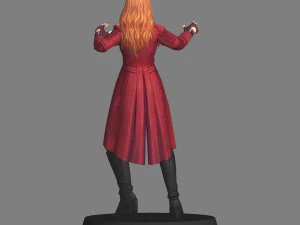 Scarlet Witch 3D Print Model