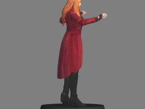 Scarlet Witch 3D Print Model
