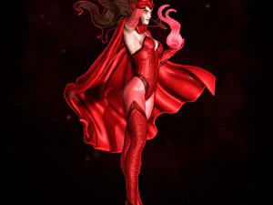 Scarlet Witch 3D Print Model