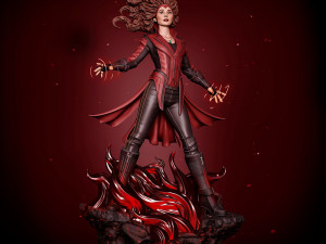 Scarlet Witch 3Dプリントモデル
