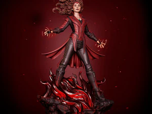 Scarlet Witch 3D Print Model