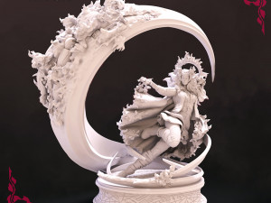 Scarlet Witch 3D Print Model