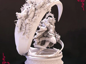 Scarlet Witch 3D Print Model