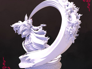 Scarlet Witch 3D-printmodel