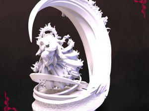 Scarlet Witch 3D-printmodel