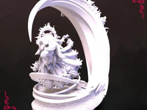 Scarlet Witch 3D Print Model