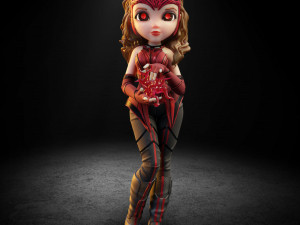 Wanda Maximoff 3Dプリントモデル