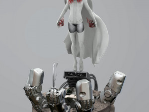 Wanda - Scarlet Witch 3D Print Model