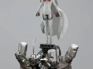 Wanda - Scarlet Witch 3D Print Model