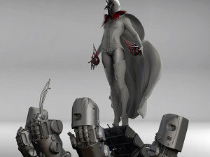 Wanda - Scarlet Witch 3D Print Model