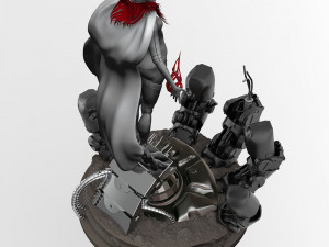 Wanda - Scarlet Witch 3D Print Model