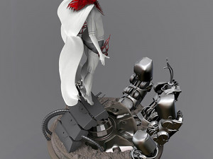 Wanda - Scarlet Witch 3D Print Model