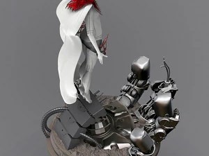 Wanda - Scarlet Witch 3D Print Model