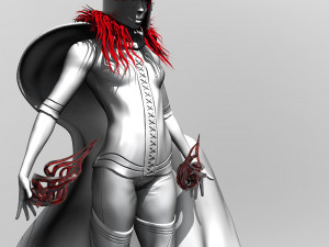 Wanda - Scarlet Witch 3D Print Model