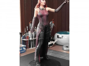 Wanda Scarlet Witch 3D Print Model