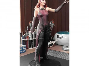Wanda Kızıl Cadı 3D Baskı Modeli