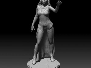 Wanda Scarlet Witch 3D Print Model