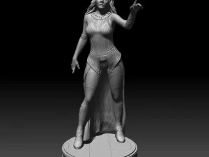 Wanda Kızıl Cadı 3D Baskı Modeli