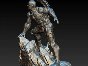 Скорпион &mdash; злодей Человека-Паука 3D Принт Модель