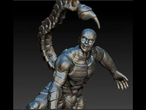 Scorpion - Spiderman Villain 3D Print Model