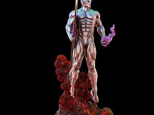 Silver Surfer 3D Print Model