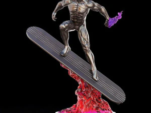 Silver Surfer 3D Print Model