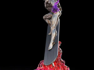 Silver Surfer 3D Print Model