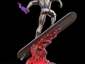 Silver Surfer Modelo de impresión 3D