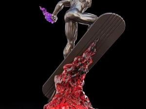 Silver Surfer 3D Print Model