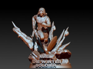 Winter Soldier Modelo de Impressão 3D