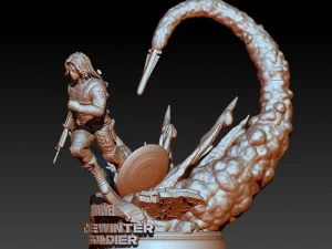 Winter Soldier 3D Print Model
