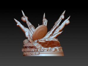 Winter Soldier Modelo de Impressão 3D