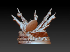 Winter Soldier 3D Print Model