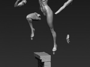 Spider Gwen Modèles 3D en vedette