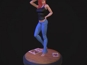 Mary Jane Watson Modelo de Impressão 3D