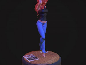 Mary Jane Watson Modelo de Impressão 3D