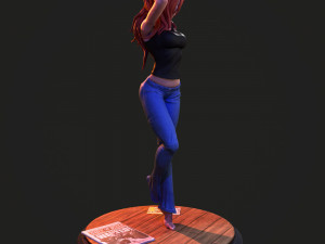 Mary Jane Watson Modelo de Impressão 3D