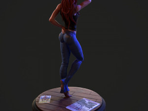Mary Jane Watson Modelo de Impressão 3D
